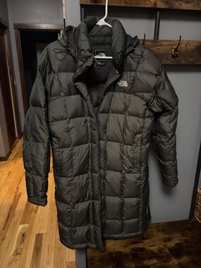 The North Face Dark Gary Quilted Long Puffer Coat